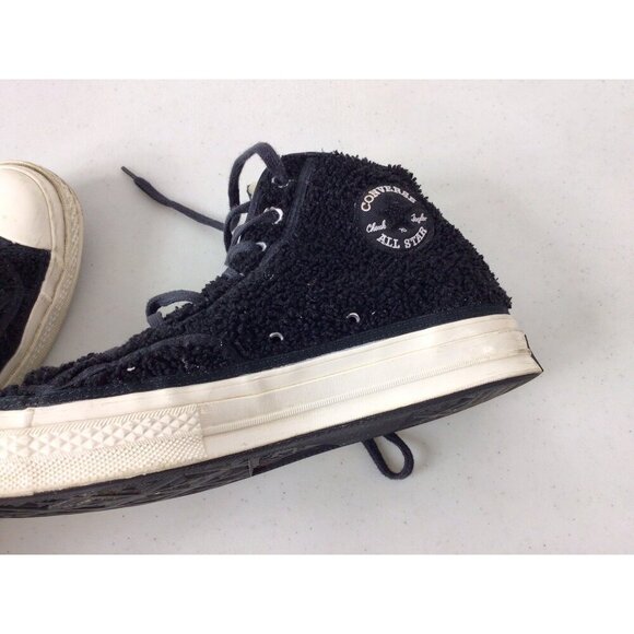 Converse Chuck Taylor High Tops Shoes Shearling Fleece Mens 10 - Picture 9 of 10
